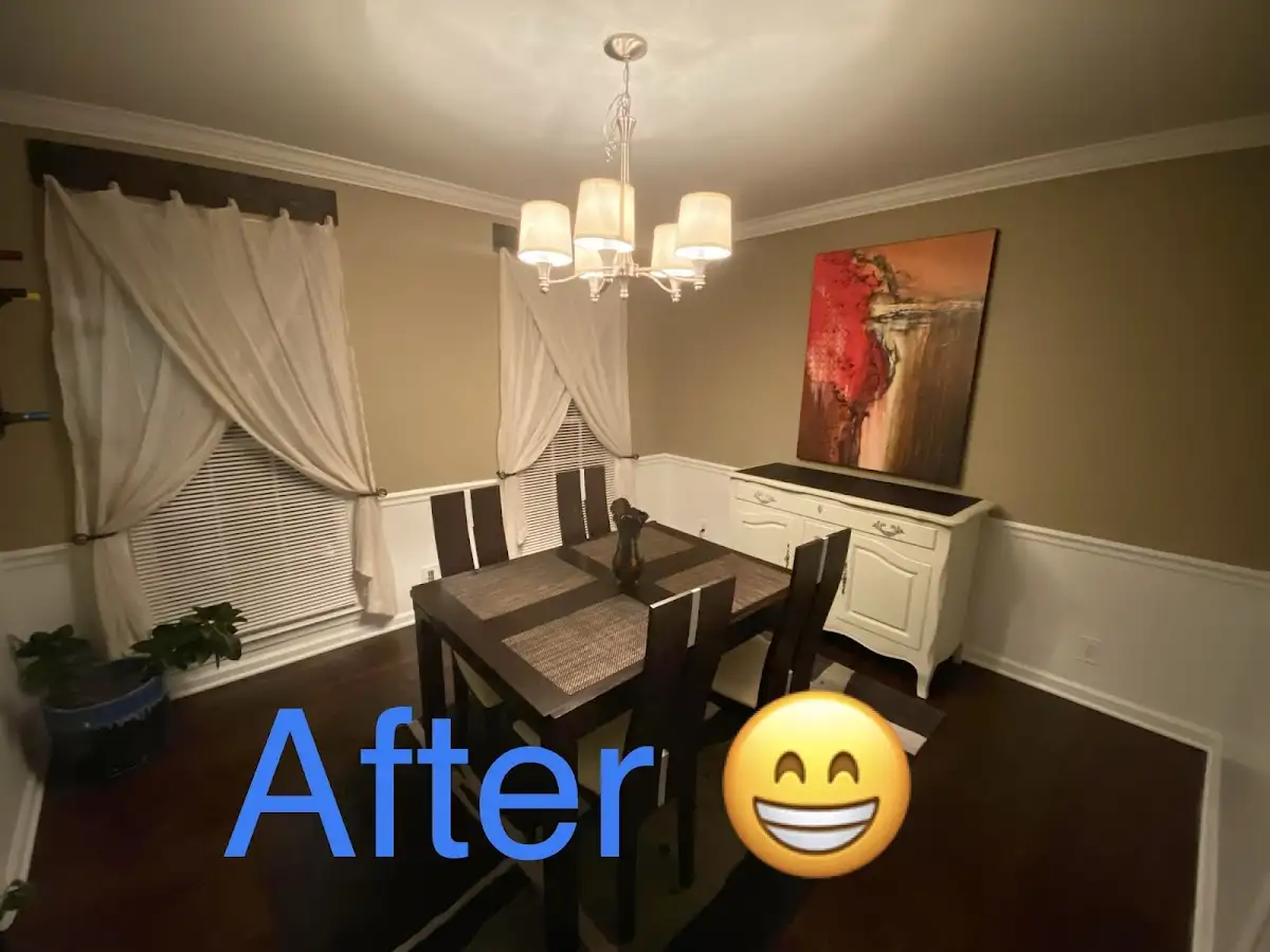 Professional dining room restoration after water damage in Paducah